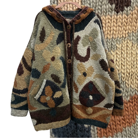 Tara Handknits Sweaters - Tara Handknits Whimsical Wool Sweater One Size